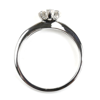 Vendome Aoyama ヴァンドーム青山 K18WG ホワイトゴールド リング・指輪 ダイヤモンド0.12ct 13号 3.3g レディース【中古】【美品】