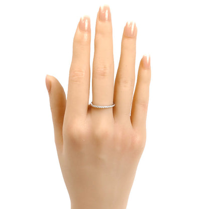 Vendome Aoyama ヴァンドーム青山 K18WG ホワイトゴールド ハーフエタニティ リング・指輪 ダイヤモンド0.15ct 13号 1.4g レディース【中古】【美品】