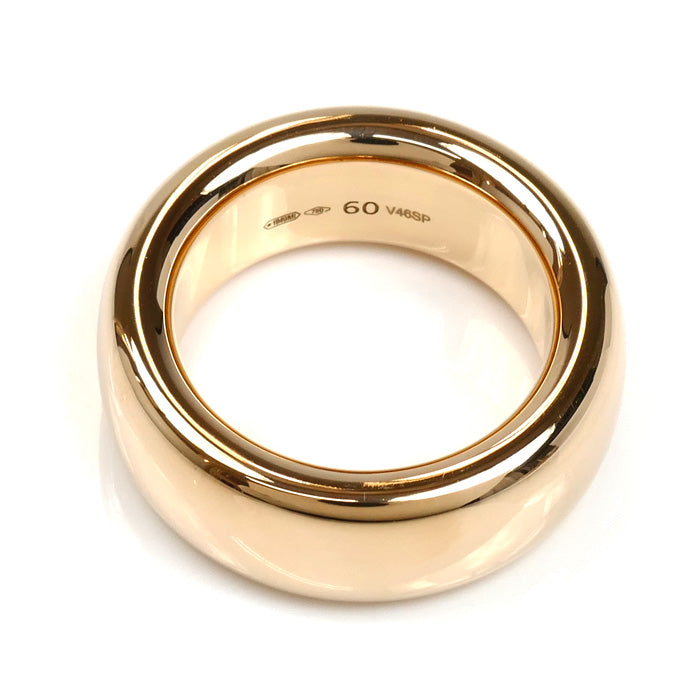 Pomellato ポメラート K18PG ピンクゴールド イコニカ リング・指輪 PA91069O700000000 20号 60 15.1g メンズ【中古】【美品】