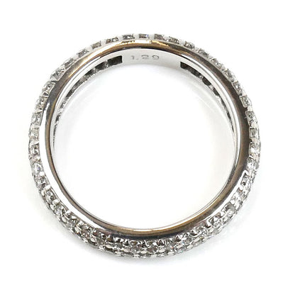 Ponte Vecchio ポンテヴェキオ K18WG ホワイトゴールド リング・指輪 ダイヤモンド1.29ct 8号 3.5g レディース【中古】【美品】