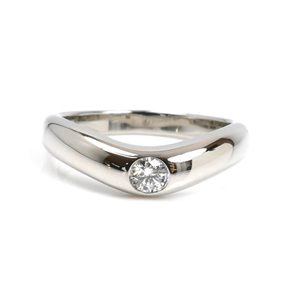 BVLGARI ブルガリ Pt950プラチナ フェディ リング・指輪 ダイヤモンド 8号 5.4g レディース【中古】【美品】