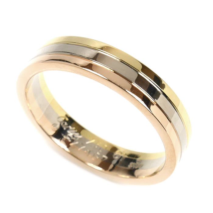 CARTIER カルティエ K18YG/WG/PG ヴァンドーム スリーカラー リング・指輪 B4052161 20.5号 61 7.4g メンズ【中古】【美品】