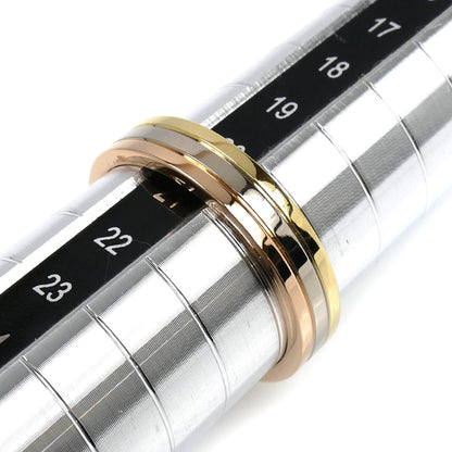 CARTIER カルティエ K18YG/WG/PG ヴァンドーム スリーカラー リング・指輪 B4052161 20.5号 61 7.4g メンズ【中古】【美品】