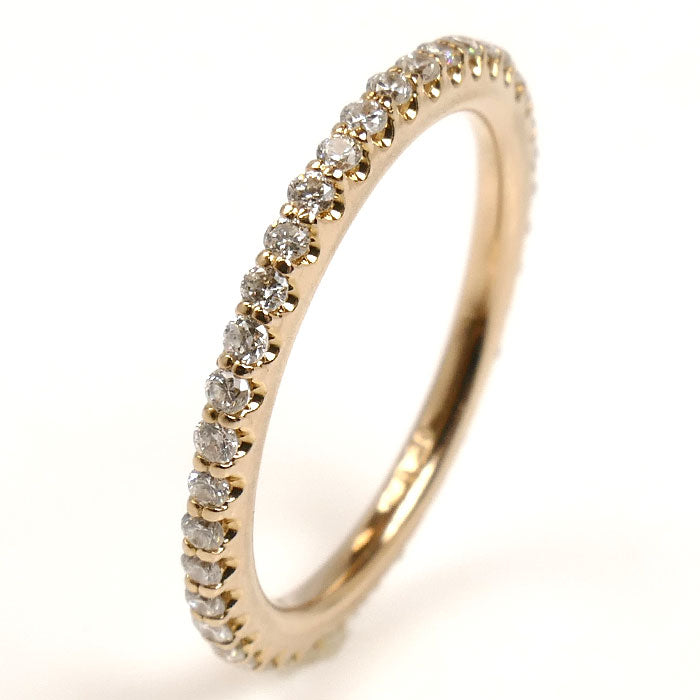 Ponte Vecchio ポンテヴェキオ K18PG ピンクゴールド フルエタニティ ダイヤ リング・指輪 GL0009R010WDPG ダイヤモンド0.29ct 5号 1.6g レディース【中古】