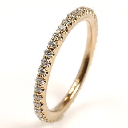 Ponte Vecchio ポンテヴェキオ K18PG ピンクゴールド フルエタニティ ダイヤ リング・指輪 GL0009R010WDPG ダイヤモンド0.29ct 5号 1.6g レディース【中古】