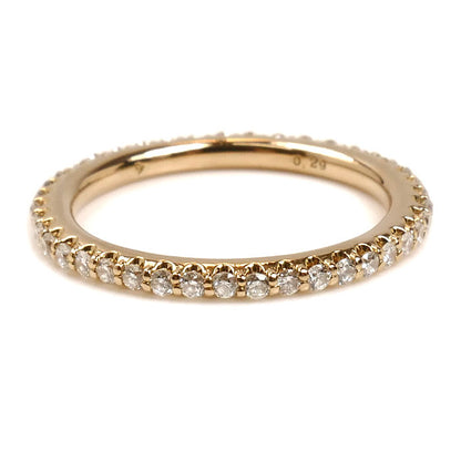 Ponte Vecchio ポンテヴェキオ K18PG ピンクゴールド フルエタニティ ダイヤ リング・指輪 GL0009R010WDPG ダイヤモンド0.29ct 5号 1.6g レディース【中古】