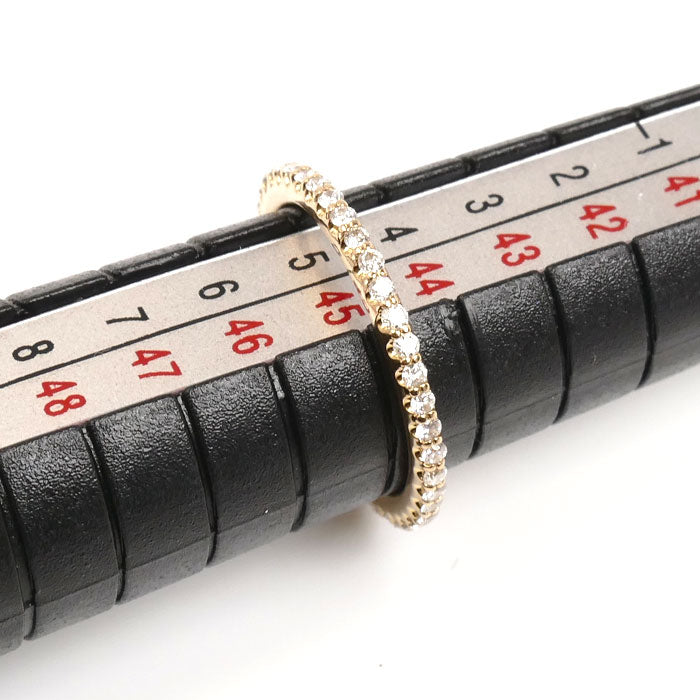 Ponte Vecchio ポンテヴェキオ K18PG ピンクゴールド フルエタニティ ダイヤ リング・指輪 GL0009R010WDPG ダイヤモンド0.29ct 5号 1.6g レディース【中古】