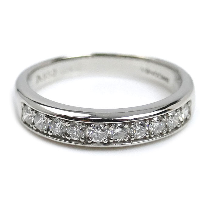 Vendome Aoyama ヴァンドーム青山 Pt950プラチナ ダイヤ リング・指輪 ダイヤモンド0.40ct 13.5号 5.4g レディース【中古】【美品】