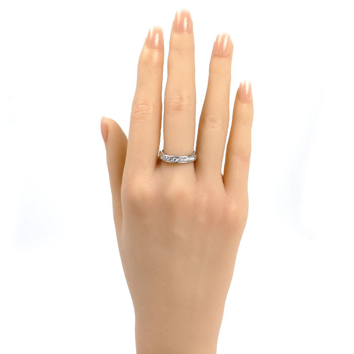 Vendome Aoyama ヴァンドーム青山 Pt950プラチナ ダイヤ リング・指輪 ダイヤモンド0.40ct 13.5号 5.4g レディース【中古】【美品】