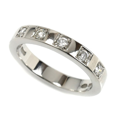 BVLGARI ブルガリ Pt950プラチナ マリーミー 5P ダイヤ リング・指輪 336846 ダイヤモンド 7号 5.6g レディース【中古】【美品】