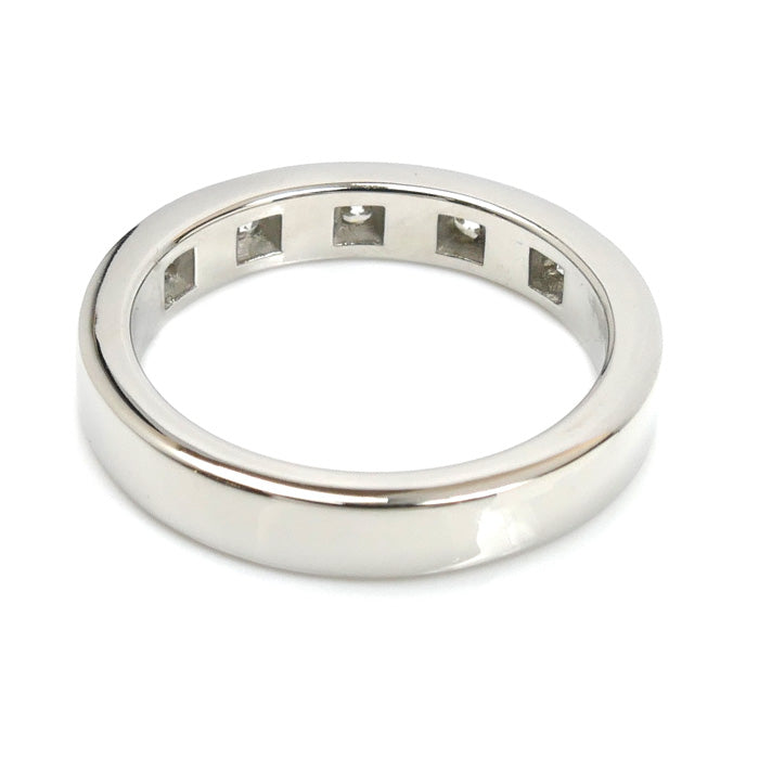 BVLGARI ブルガリ Pt950プラチナ マリーミー 5P ダイヤ リング・指輪 336846 ダイヤモンド 7号 5.6g レディース【中古】【美品】