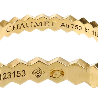 Chaumet ショーメ K18YG イエローゴールド ビーマイラブ ダイヤ リング・指輪 081934 ダイヤモンド 10.5号 51 1.6g レディース【中古】