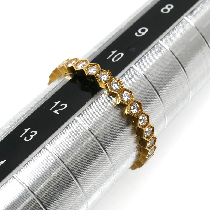 Chaumet ショーメ K18YG イエローゴールド ビーマイラブ ダイヤ リング・指輪 081934 ダイヤモンド 10.5号 51 1.6g レディース【中古】