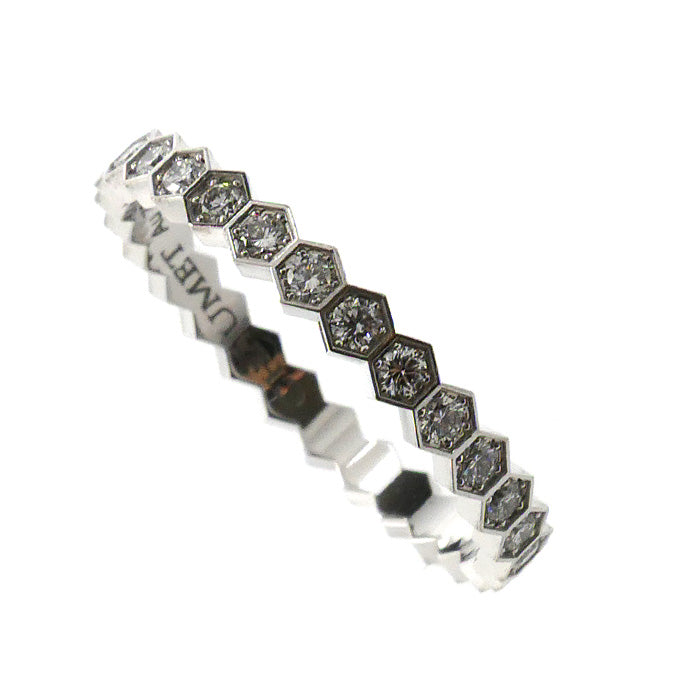 Chaumet ショーメ K18WG ホワイトゴールド ビーマイラブ ダイヤ リング・指輪 081891 ダイヤモンド 10.5号 51 1.7g レディース【中古】