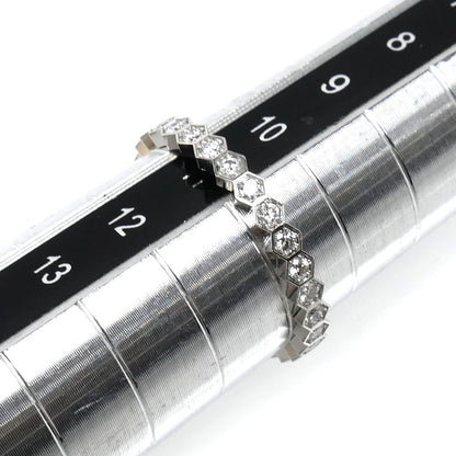 Chaumet ショーメ K18WG ホワイトゴールド ビーマイラブ ダイヤ リング・指輪 081891 ダイヤモンド 10.5号 51 1.7g レディース【中古】