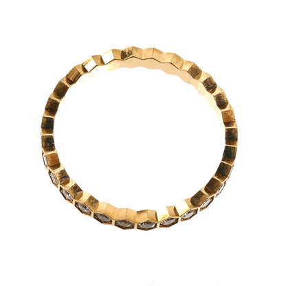 Chaumet ショーメ K18PG ピンクゴールド ビーマイラブ ダイヤ リング・指輪 081935 ダイヤモンド 10.5号 51 1.6g レディース【中古】