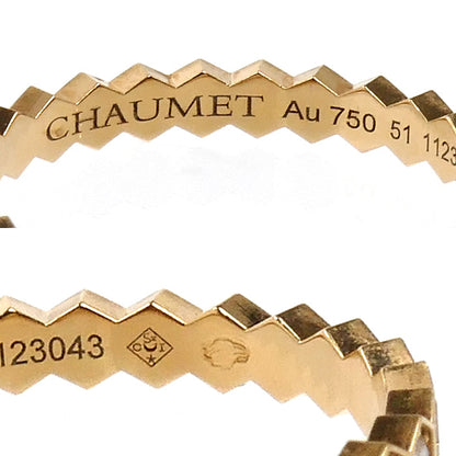 Chaumet ショーメ K18PG ピンクゴールド ビーマイラブ ダイヤ リング・指輪 081935 ダイヤモンド 10.5号 51 1.6g レディース【中古】