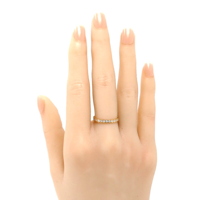 Chaumet ショーメ K18PG ピンクゴールド ビーマイラブ ダイヤ リング・指輪 081935 ダイヤモンド 10.5号 51 1.6g レディース【中古】