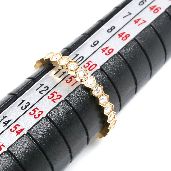 Chaumet ショーメ K18YG/PG/WG ビーマイラブ ダイヤ 3本セット リング・指輪 081934/081935/081891 ダイヤモンド 10.5号 51 4.8g レディース【中古】