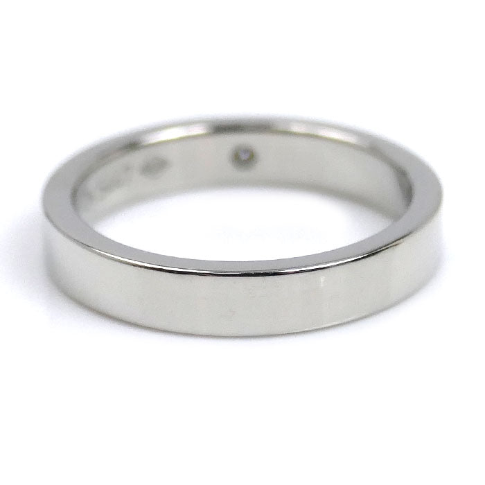 CARTIER カルティエ Pt950プラチナ Cドゥ カルティエ 1Pダイヤ リング・指輪 B4051345 ダイヤモンド 5号 45 4.2g レディース【中古】【美品】