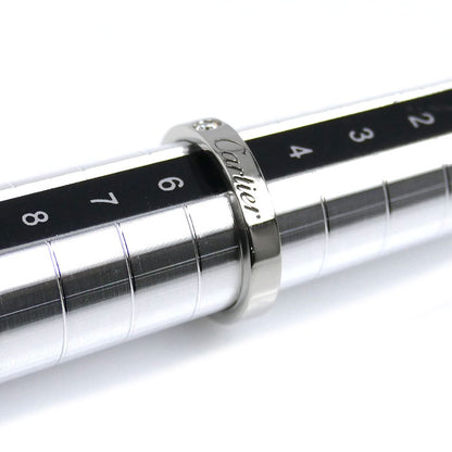 CARTIER カルティエ Pt950プラチナ Cドゥ カルティエ 1Pダイヤ リング・指輪 B4051345 ダイヤモンド 5号 45 4.2g レディース【中古】【美品】