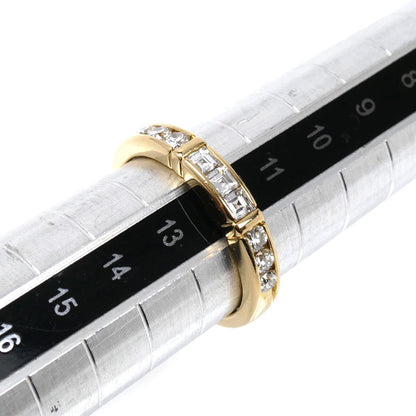 MIKIMOTO ミキモト K18YG イエローゴールド リング・指輪 ダイヤモンド0.47ct 12号 4.2g レディース【中古】