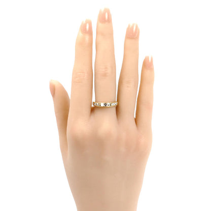MIKIMOTO ミキモト K18YG イエローゴールド リング・指輪 ダイヤモンド0.47ct 12号 4.2g レディース【中古】