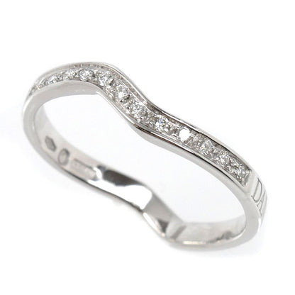 Damiani ダミアーニ K18WG ホワイトゴールド リング・指輪 ダイヤモンド 12号 1.9g レディース【中古】【美品】