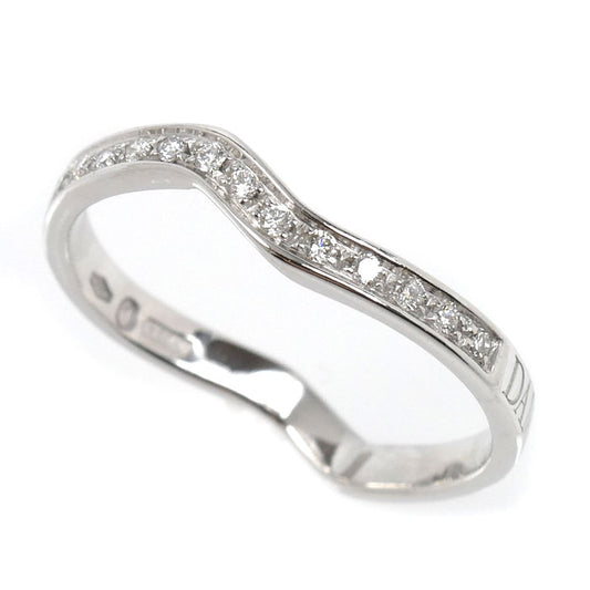 Damiani ダミアーニ K18WG ホワイトゴールド リング・指輪 ダイヤモンド 12号 1.9g レディース【中古】【美品】