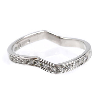 Damiani ダミアーニ K18WG ホワイトゴールド リング・指輪 ダイヤモンド 12号 1.9g レディース【中古】【美品】