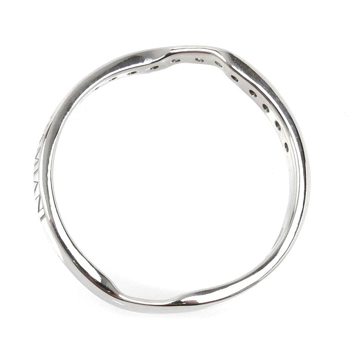 Damiani ダミアーニ K18WG ホワイトゴールド リング・指輪 ダイヤモンド 12号 1.9g レディース【中古】【美品】