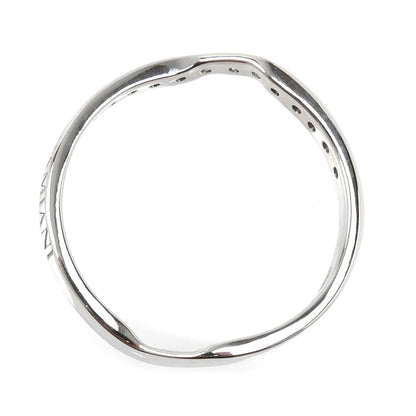 Damiani ダミアーニ K18WG ホワイトゴールド リング・指輪 ダイヤモンド 12号 1.9g レディース【中古】【美品】
