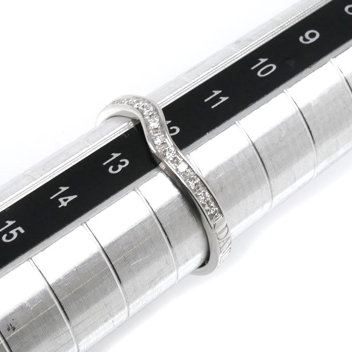 Damiani ダミアーニ K18WG ホワイトゴールド リング・指輪 ダイヤモンド 12号 1.9g レディース【中古】【美品】