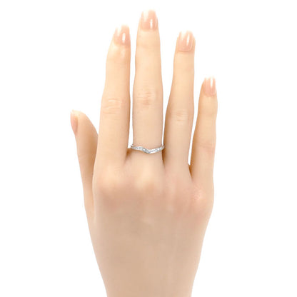 Damiani ダミアーニ K18WG ホワイトゴールド リング・指輪 ダイヤモンド 12号 1.9g レディース【中古】【美品】