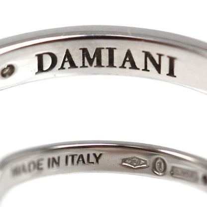 Damiani ダミアーニ K18WG ホワイトゴールド リング・指輪 ダイヤモンド 12号 1.7g レディース【中古】【美品】