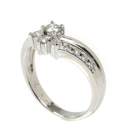 TASAKI タサキ Pt900プラチナ リング・指輪 ダイヤモンド0.34ct 11号 5.0g レディース【中古】