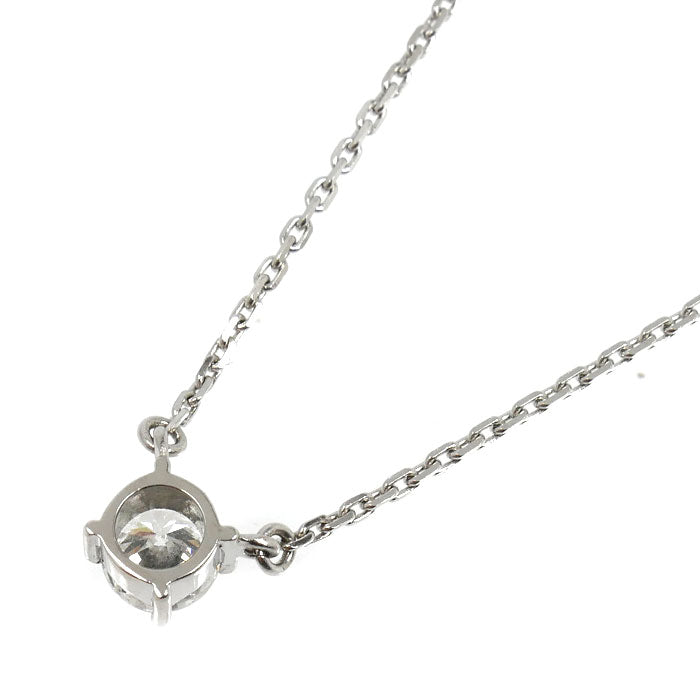TASAKI タサキ Pt900プラチナ ネックレス ダイヤモンド0.59ct 4.2g 40.5cm 一粒ダイヤ レディース【中古】