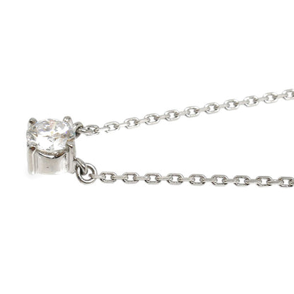 TASAKI タサキ Pt900プラチナ ネックレス ダイヤモンド0.59ct 4.2g 40.5cm 一粒ダイヤ レディース【中古】