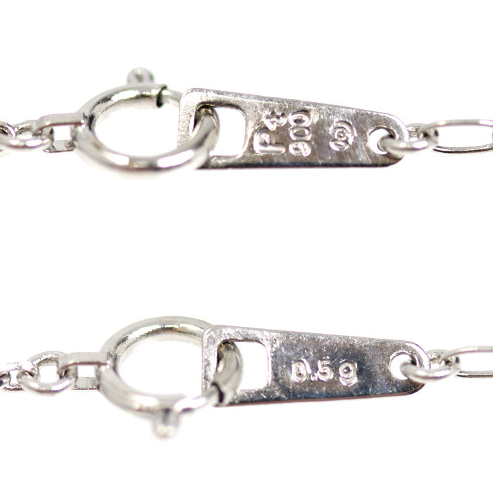 TASAKI タサキ Pt900プラチナ ネックレス ダイヤモンド0.59ct 4.2g 40.5cm 一粒ダイヤ レディース【中古】