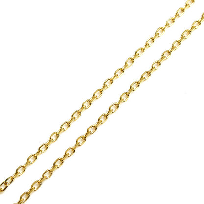 MIKIMOTO ミキモト K18YG イエローゴールド K18PG ピンクゴールド 星 スター ネックレス ダイヤモンド0.10ct 4.4g 42cm レディース【中古】