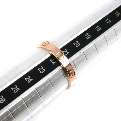 CARTIER カルティエ K18PG ピンクゴールド ミニラブ リング・指輪 B4085262 21.5号 62 3.5g メンズ【中古】【美品】