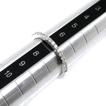 Vendome Aoyama ヴァンドーム青山 K18WG ホワイトゴールド エターナル-エクラ リング・指輪 ダイヤモンド0.15ct 7号 1.4g ハーフエタニティ レディース【中古】【美品】