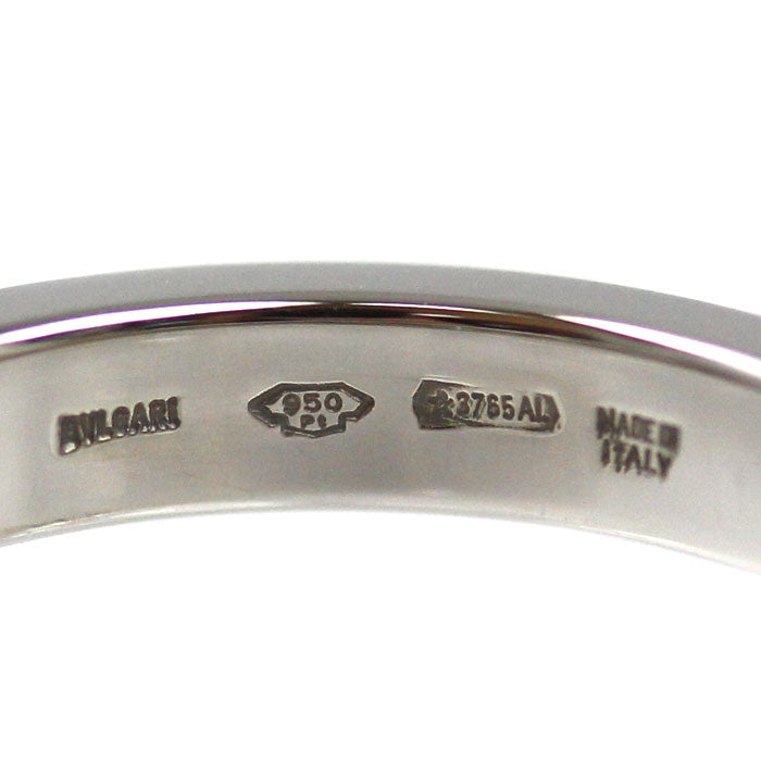 BVLGARI ブルガリ Pt950プラチナ マリーミー リング・指輪 336848 ダイヤモンド 9号 5.8g レディース【中古】【美品】