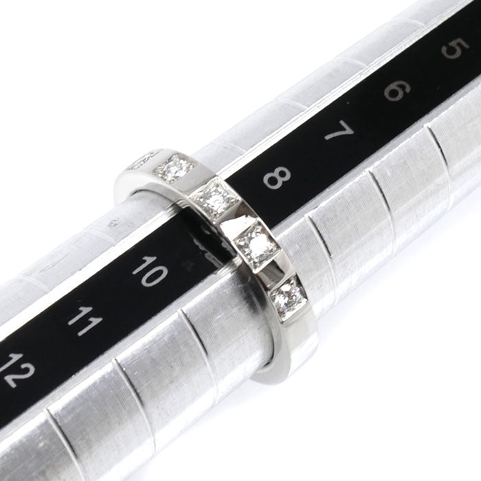 BVLGARI ブルガリ Pt950プラチナ マリーミー リング・指輪 336848 ダイヤモンド 9号 5.8g レディース【中古】【美品】