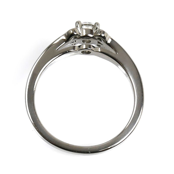 CARTIER カルティエ Pt950プラチナ バレリーナ ソリテール リング・指輪 N4197600 ダイヤモンド0.33ct 13.5号 54 5.4g 日本限定 レディース【中古】【美品】