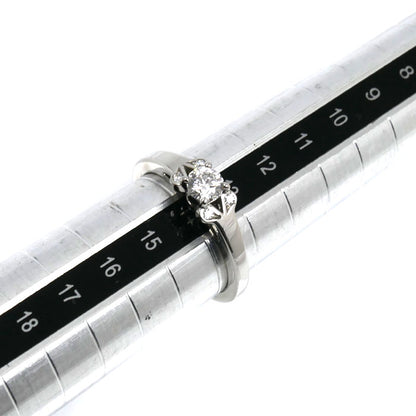 CARTIER カルティエ Pt950プラチナ バレリーナ ソリテール リング・指輪 N4197600 ダイヤモンド0.33ct 13.5号 54 5.4g 日本限定 レディース【中古】【美品】