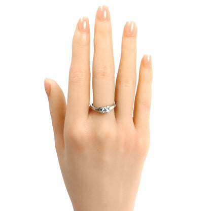 CARTIER カルティエ Pt950プラチナ バレリーナ ソリテール リング・指輪 N4197600 ダイヤモンド0.33ct 13.5号 54 5.4g 日本限定 レディース【中古】【美品】