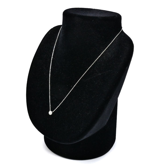 Vendome Aoyama ヴァンドーム青山 Pt950プラチナ Pt850プラチナ グレース ネックレス ダイヤモンド0.19ct 2.3g 40cm レディース【中古】