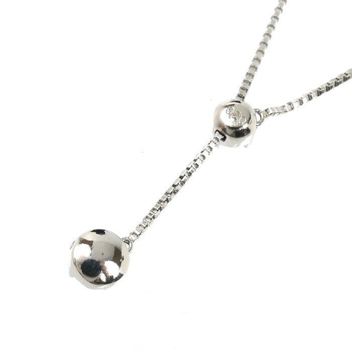 Vendome Aoyama ヴァンドーム青山 Pt950プラチナ Pt850プラチナ ネックレス ダイヤモンド0.20ct 3.3g ～41cm スライドトップ レディース【中古】