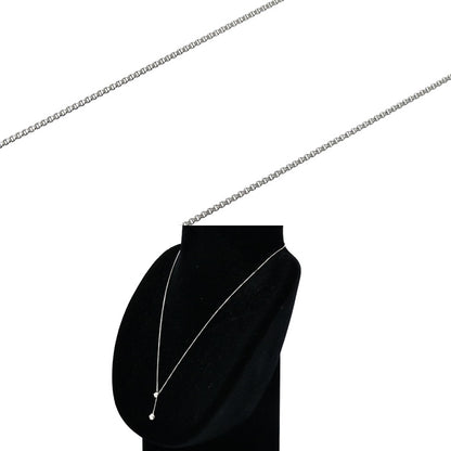 Vendome Aoyama ヴァンドーム青山 Pt950プラチナ Pt850プラチナ ネックレス ダイヤモンド0.20ct 3.3g ～41cm スライドトップ レディース【中古】